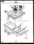 Diagram for 04 - Cooktop And Drawer Parts