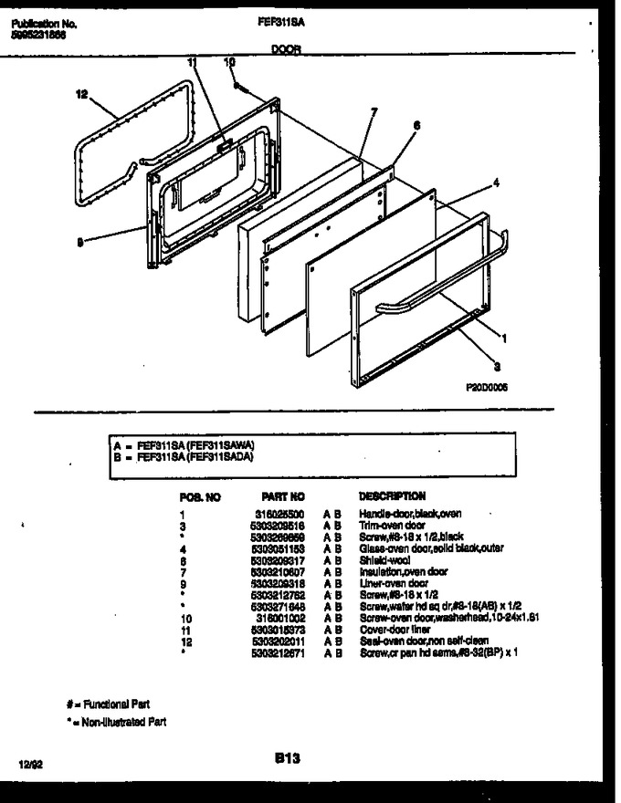 Diagram for FEF311SADA