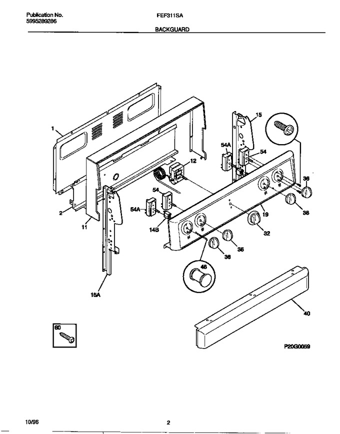 Diagram for FEF311SAWG