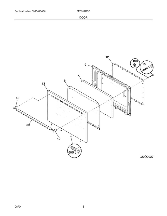 Diagram for FEF312BSD