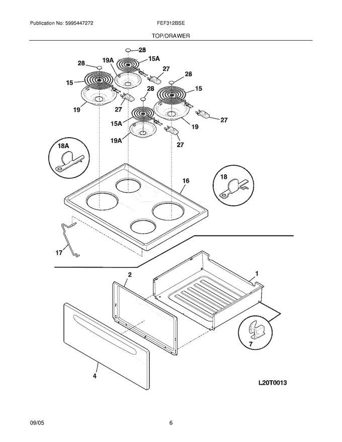 Diagram for FEF312BSE