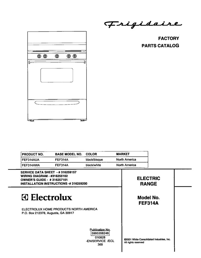 Diagram for FEF314AWA