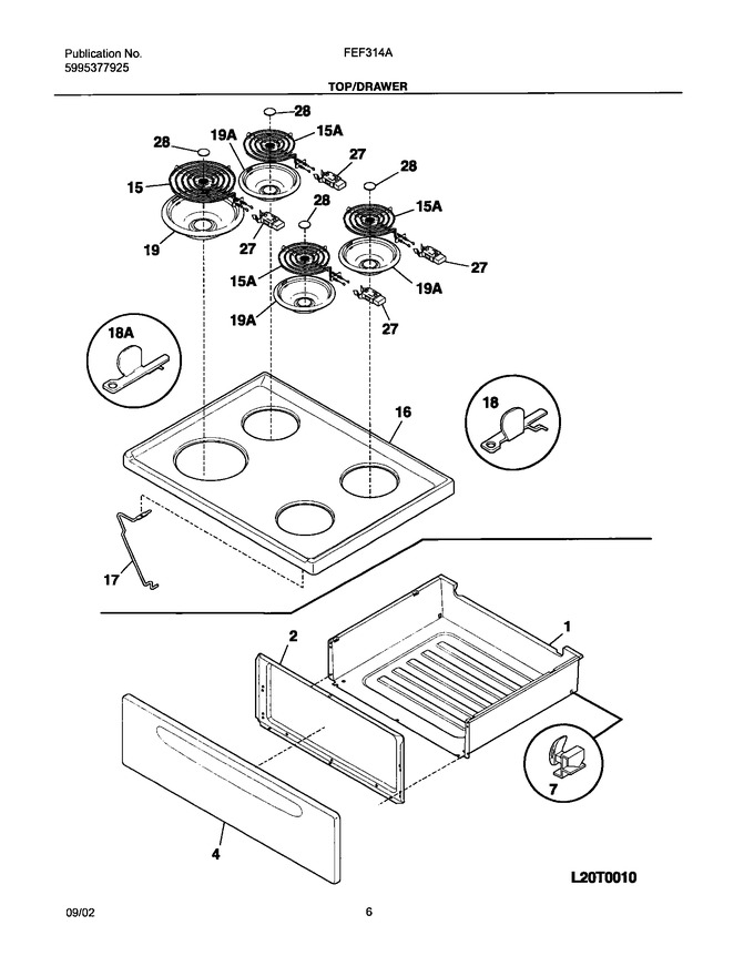 Diagram for FEF314AWB