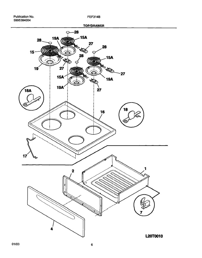 Diagram for FEF314BWA