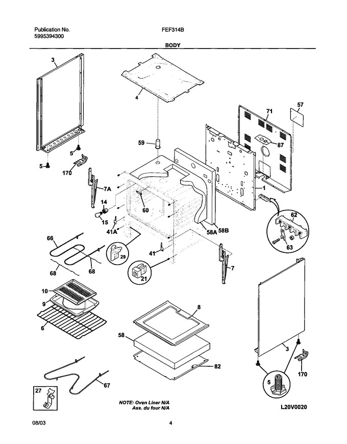 Diagram for FEF314BUB