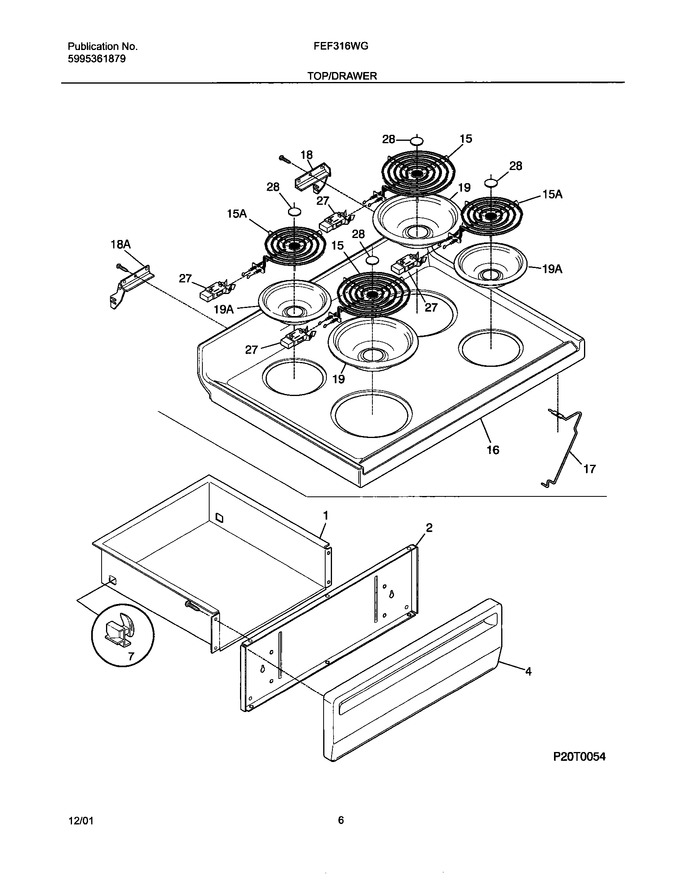 Diagram for FEF316WGSE