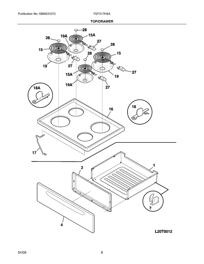 Diagram for FEF317HSA