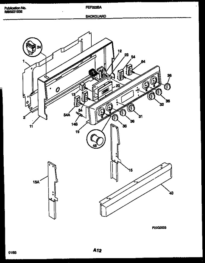 Diagram for FEF322BAWA