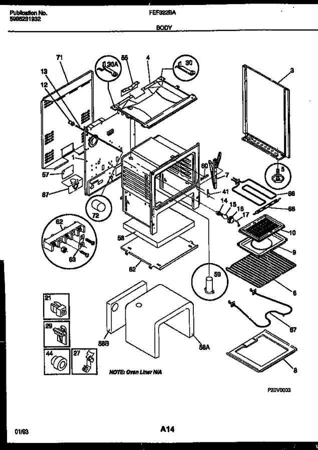 Diagram for FEF322BAWA