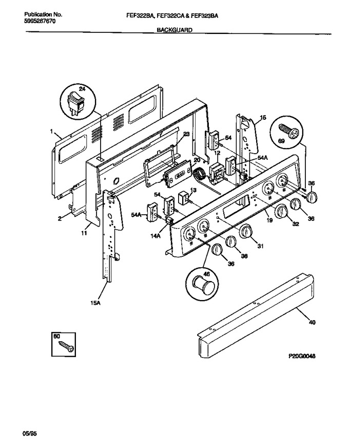 Diagram for FEF322BAWC