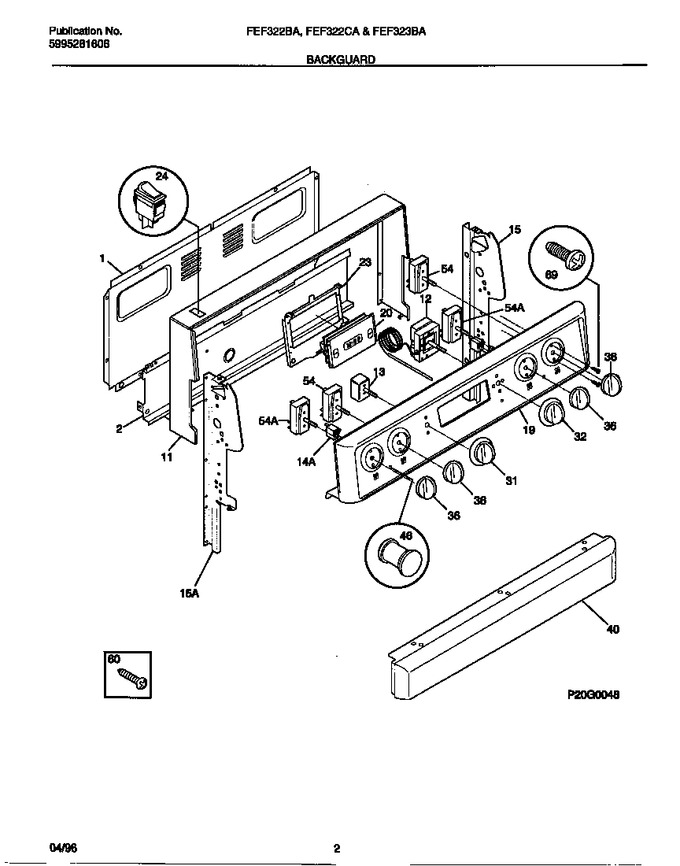 Diagram for FEF322BAWE