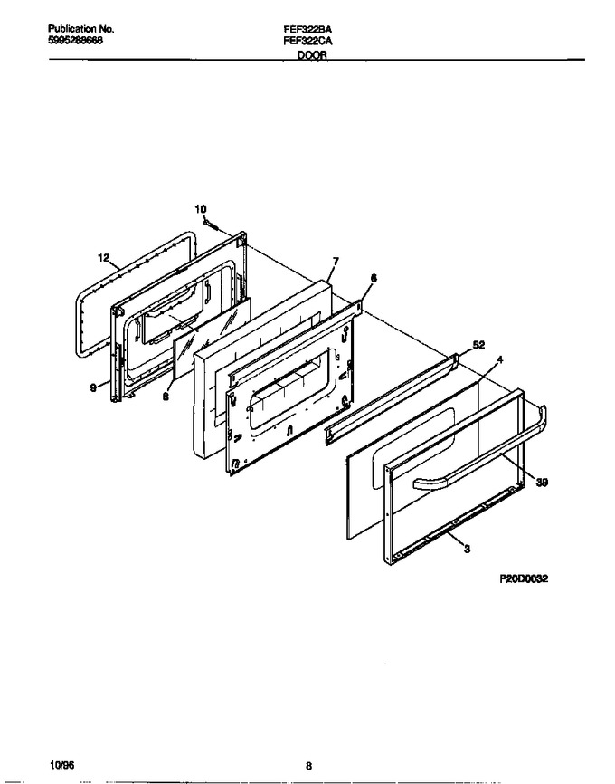 Diagram for FEF322BAWG