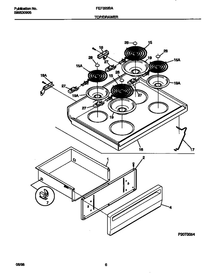 Diagram for FEF322BAWH