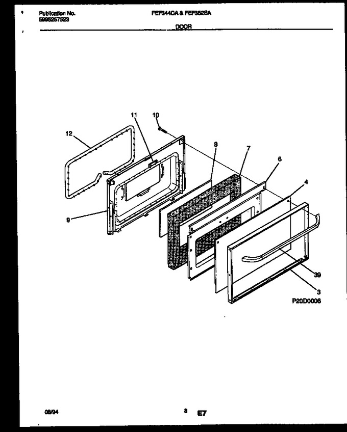 Diagram for FEF342BAWB