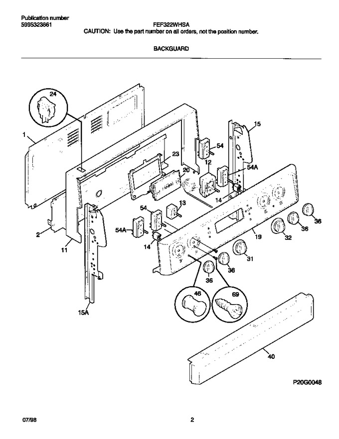 Diagram for FEF322WHSA