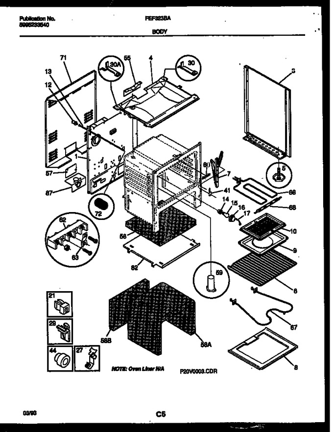 Diagram for FEF323BAWA