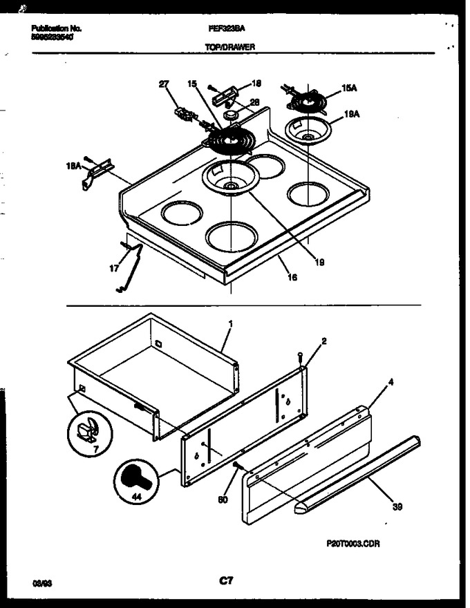 Diagram for FEF323BAWA