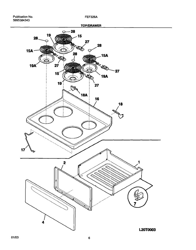 Diagram for FEF326AWE