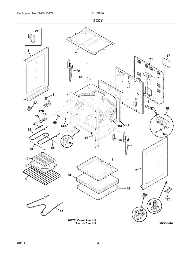 Diagram for FEF326AUH