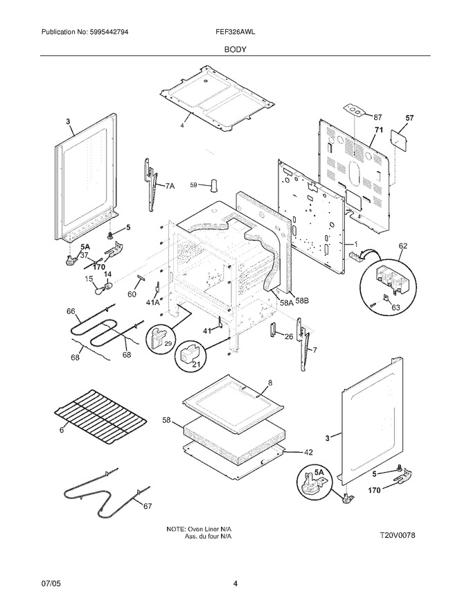 Diagram for FEF326AWL