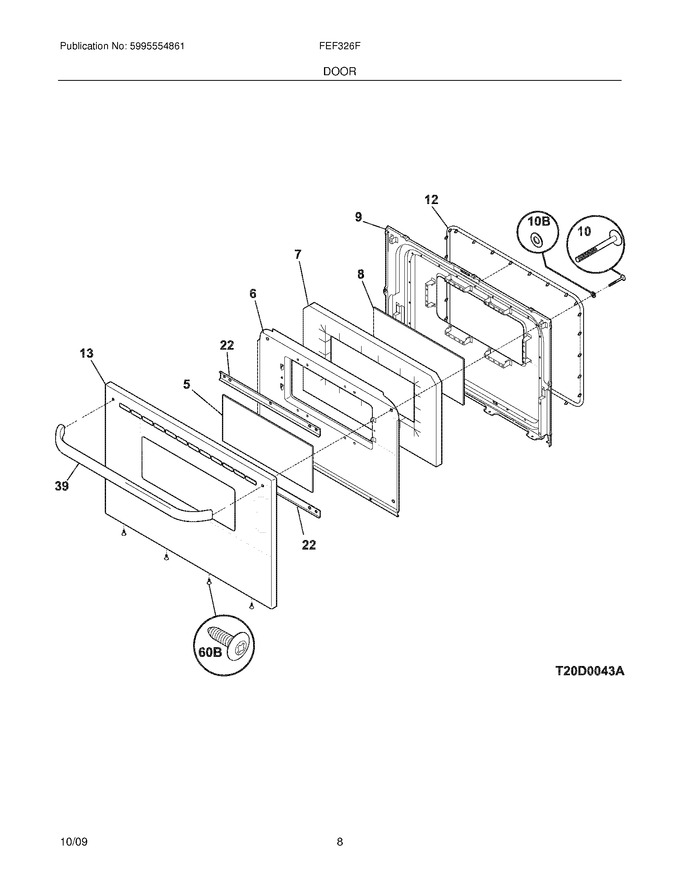 Diagram for FEF326FSF