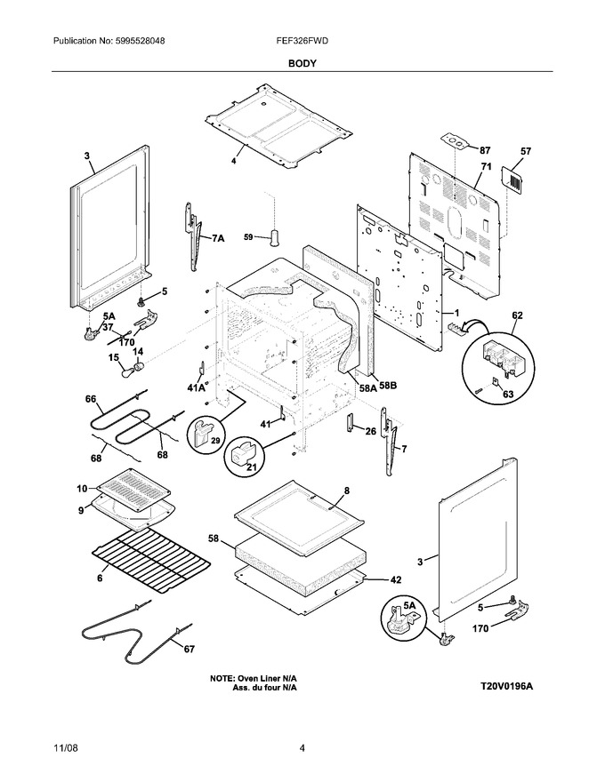 Diagram for FEF326FWD