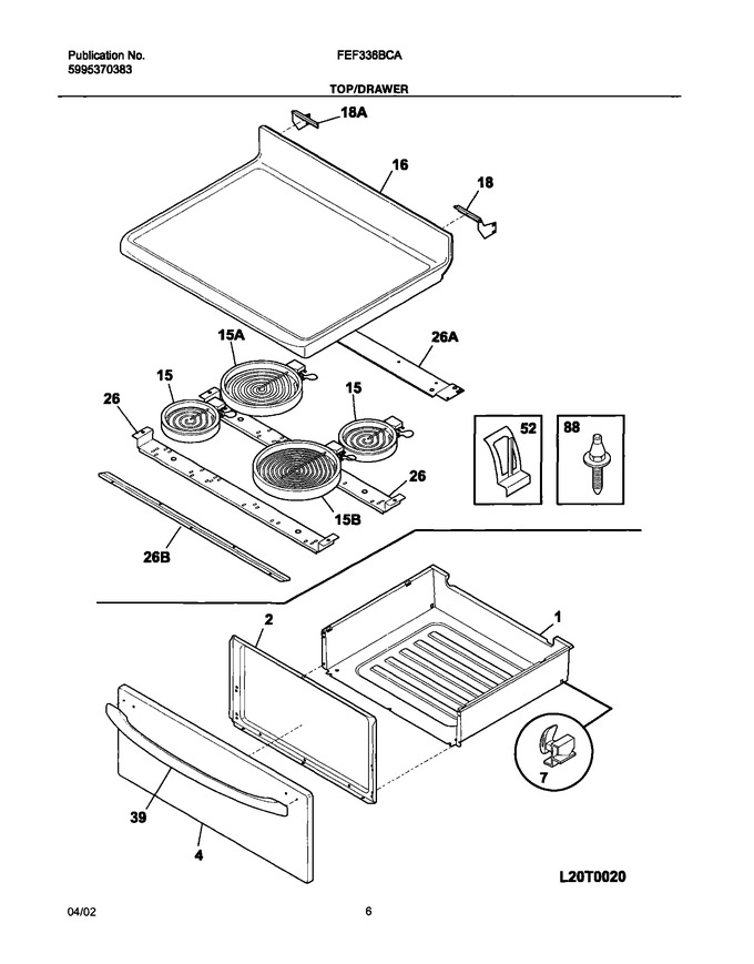 Diagram for FEF336BCA