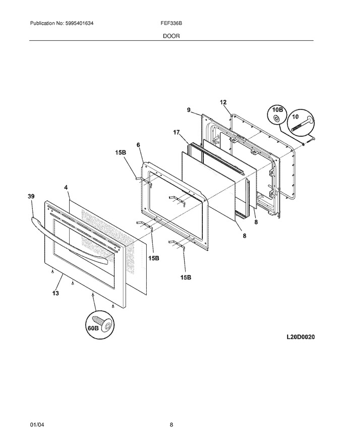 Diagram for FEF336BCF