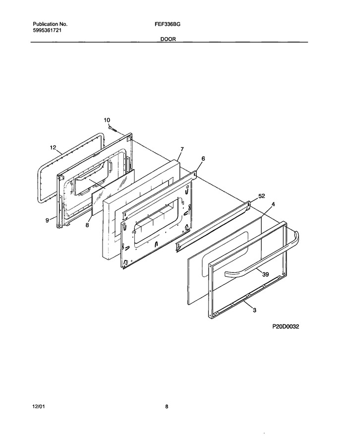 Diagram for FEF336BGWF