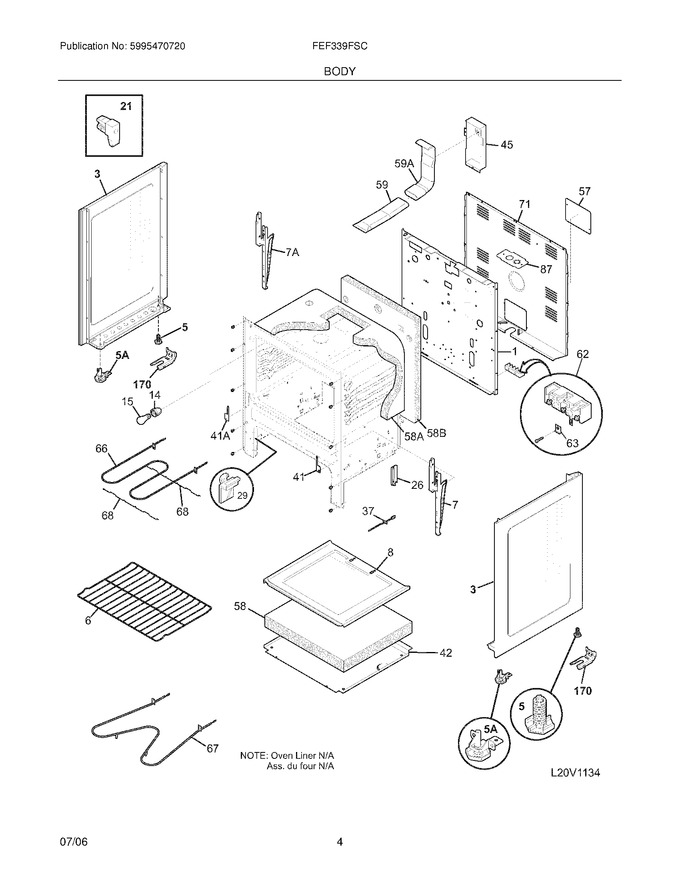 Diagram for FEF339FSC