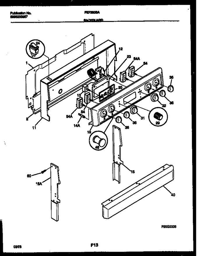 Diagram for FEF350BADA