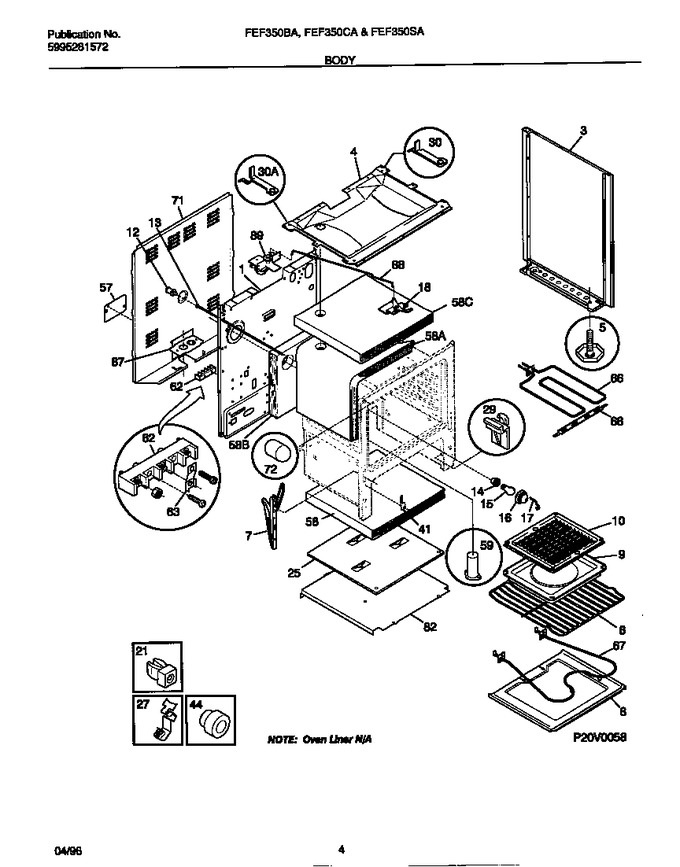 Diagram for FEF350CASF