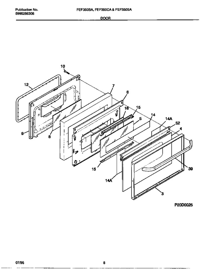 Diagram for FEF350BAWG