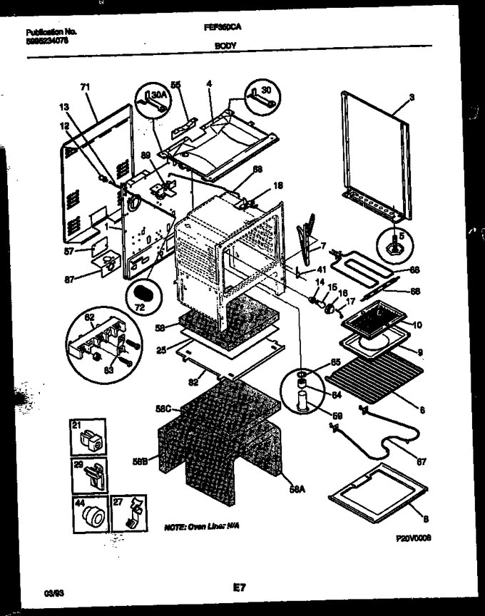 Diagram for FEF350CADA