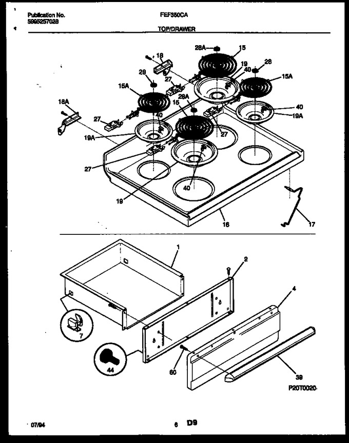 Diagram for FEF350CAWB