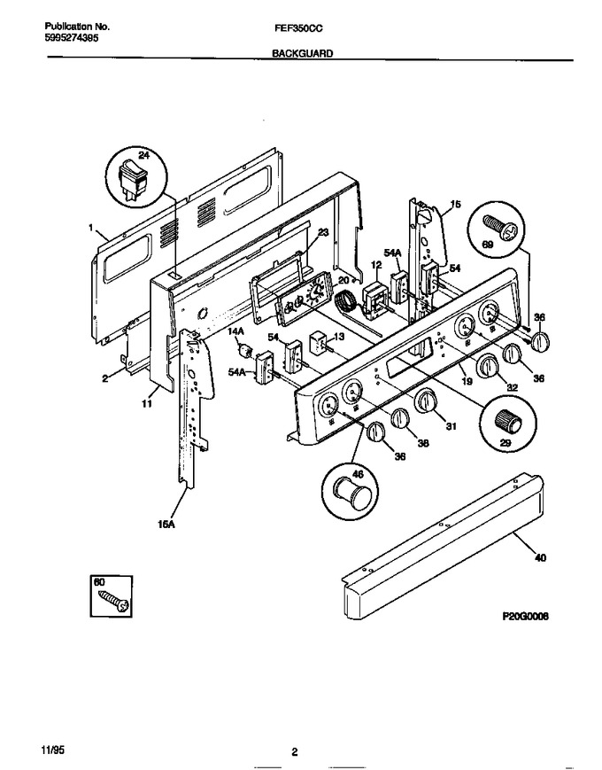 Diagram for FEF350CCTD