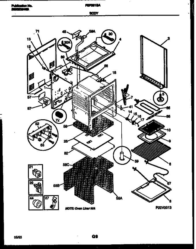 Diagram for FEF351SAWA