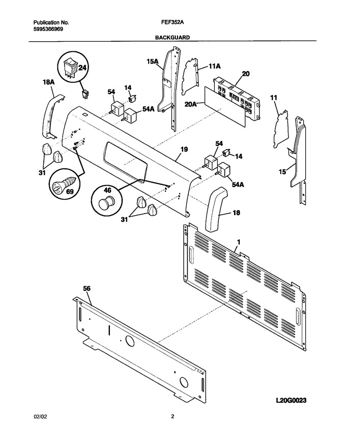 Diagram for FEF352AWC