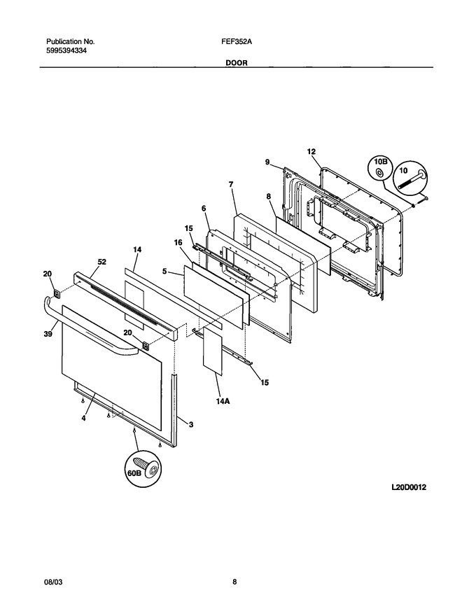 Diagram for FEF352ASF