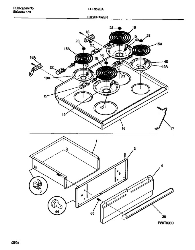 Diagram for FEF352BAWD