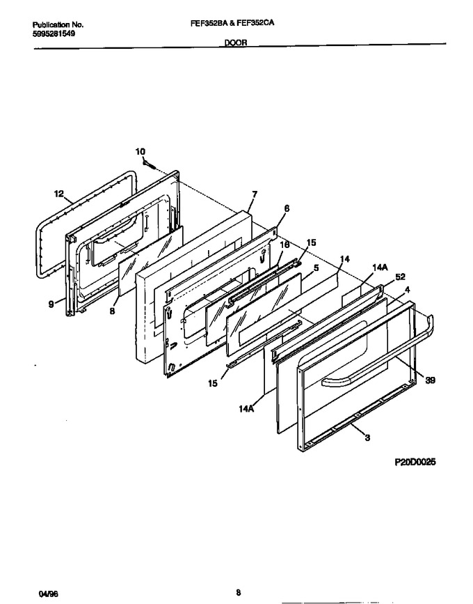 Diagram for FEF352BAWF