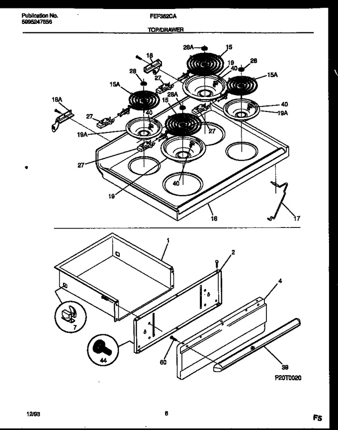 Diagram for FEF352CASB