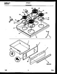 Diagram for 04 - Cooktop And Drawer Parts