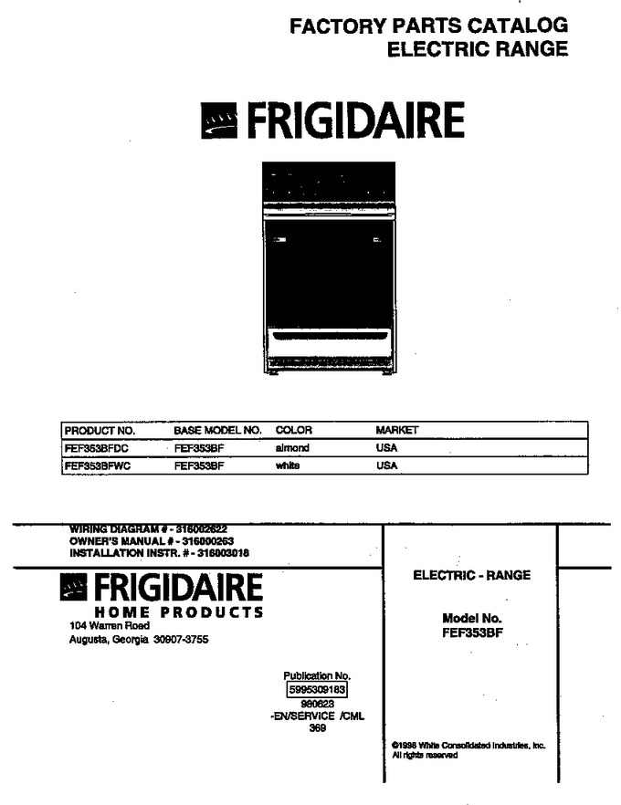 Diagram for FEF353BFDC