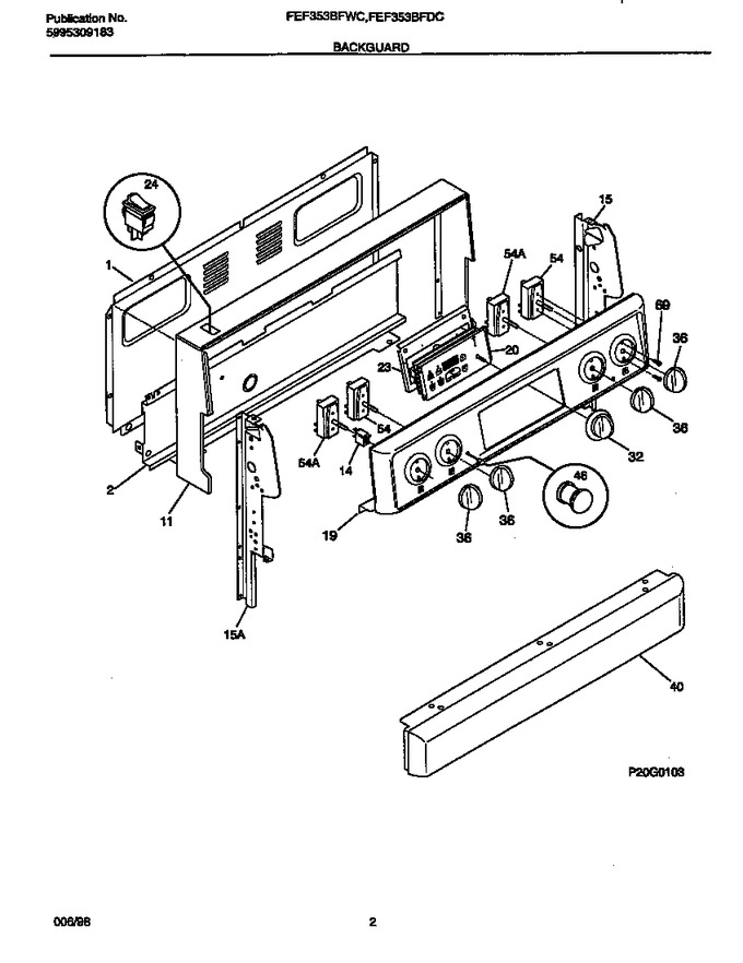 Diagram for FEF353BFWC