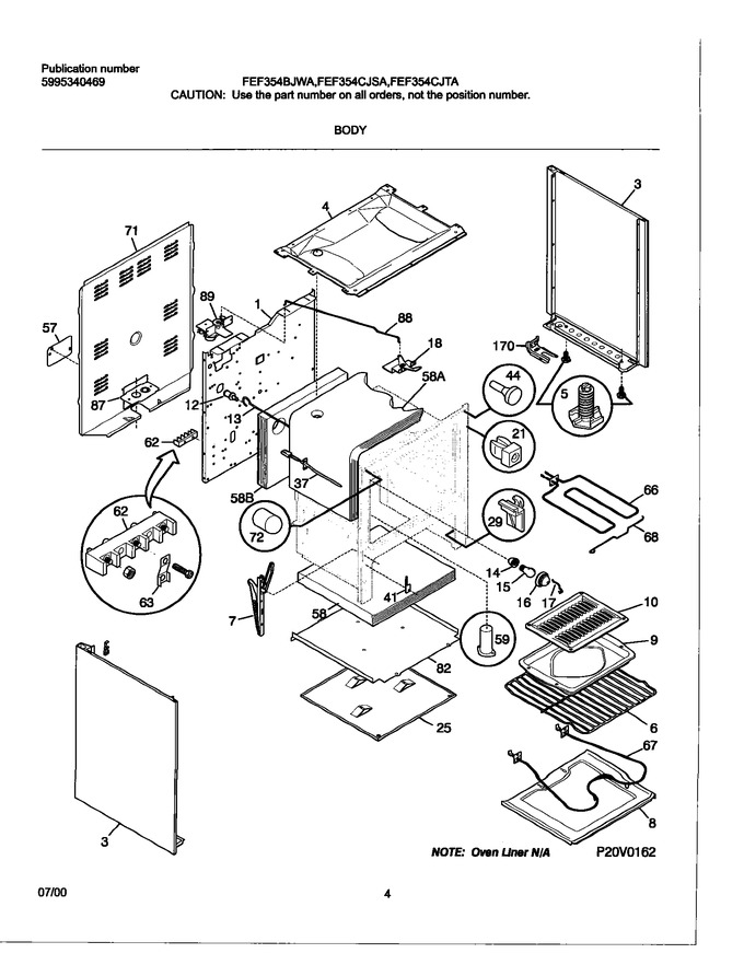 Diagram for FEF354BJWA