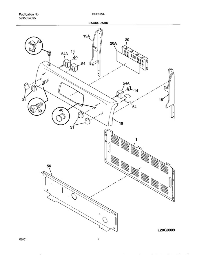 Diagram for FEF355ASA