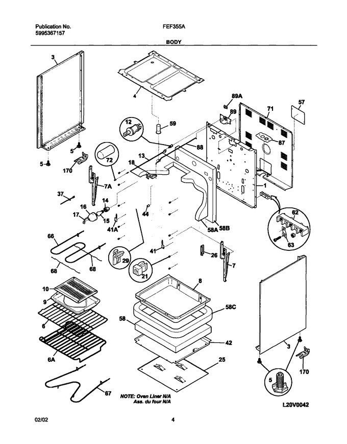 Diagram for FEF355AWC