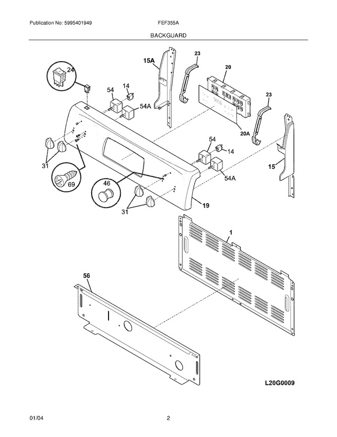 Diagram for FEF355AQH