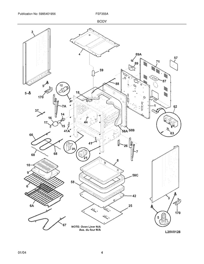 Diagram for FEF355AQJ